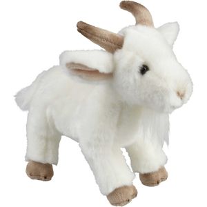Pluche Knuffel Dieren Geit van 28 cm - Speelgoed Geiten Knuffels - Leuk Als Cadeau Voor Kinderen