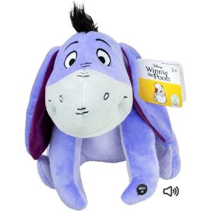 Disney Pluche Knuffel Iejoor Ezel Uit Winnie de Pooh - Stof - 30 cm - Bekende Cartoon Figuren