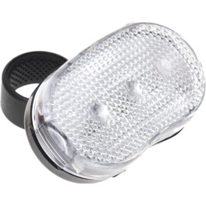 XQMax Fietsverlichting - voorlicht/fietslamp - wit - LED - op batterijen