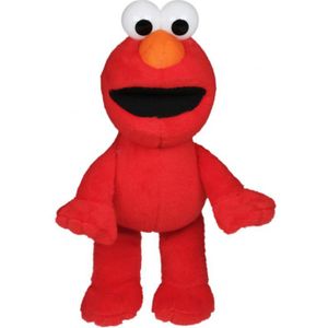 Sesamstraat pluche knuffel pop - Elmo - stof -  25 cm - speelgoed bekend van TV
