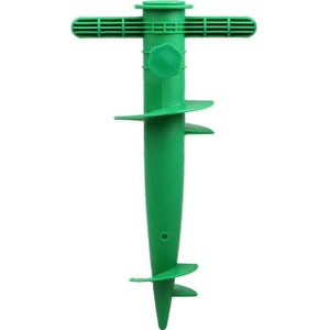 Parasolharing - groen - kunststof - D22-32 mm x H31 cm