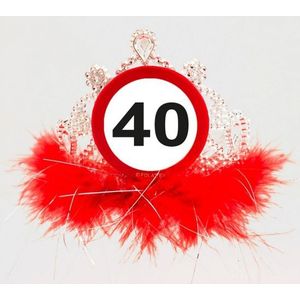 40 jaar thema diadeem