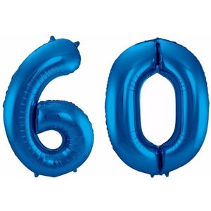 Folie ballon 60 jaar 86 cm