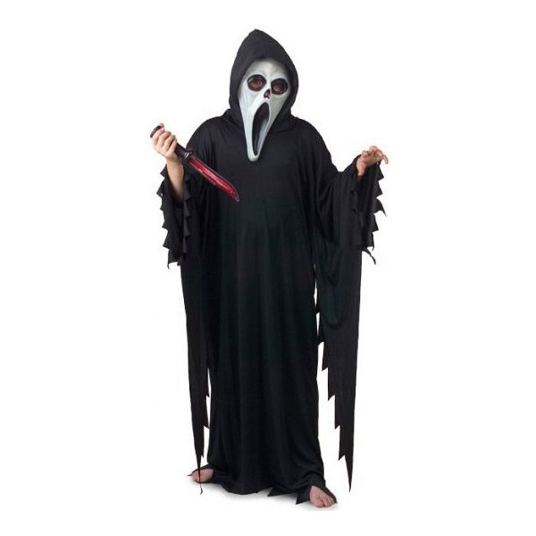 Halloween Halloween/horror zwart Scream/Scary Movie kostuum voor  jongens/meisjes/kinderen kopen? Vergelijk de beste prijs op beslist.nl