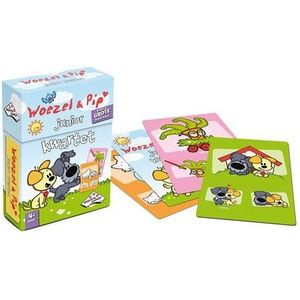 Woezel en Pip Kwartet - Het leukste kaartspel voor de hele familie | Speelduur 20 min | Aantal spelers 2-4