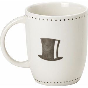 Mok Mr hoge hoed 10 cm - Huwelijk / bruiloft / housewarming