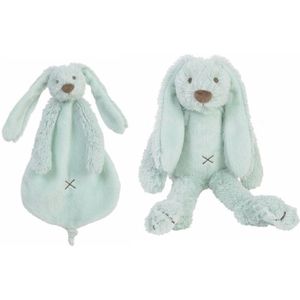 Kraamcadeau Rabbit Ritchie mint Happy Horse knuffeldoekje en knuffel  konijntje kopen? Vergelijk de beste prijs op beslist.nl