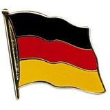 4x stuks pin broche Vlag Duitsland 20 mm