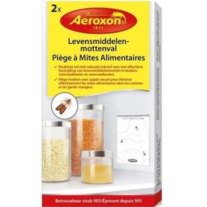 2x Aeroxon levensmiddelenmottenvallen