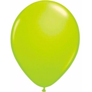 Voordelige groene ballonnen 10 stuks