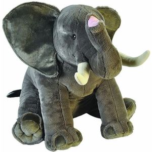 Pluche grote olifant dierenknuffel 70 cm