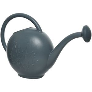 Decoris Gieter - grijs - met broeskop - 8 liter - kunststof - 52 cm