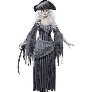 Zombie piraten verkleedkleding voor dames