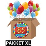 85 jaar feestartikelen pakket XL