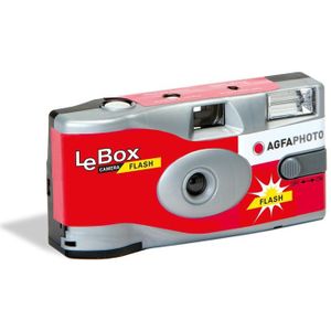 Wegwerp camera/fototoestel met flits voor 27 kleurenfotos