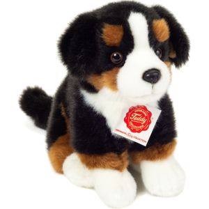 Hermann Teddy Knuffeldier hond Berner Sennen - pluche - premium knuffels - multi kleur - 21 cm