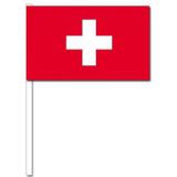 Zwaaivlaggetjes Zwitserland 50 stuks