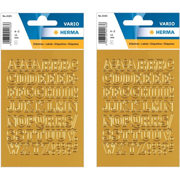 Letters - Gouden - Stickers bestellen? Laagste prijzen | beslist.nl