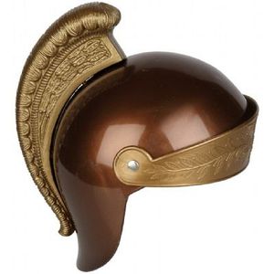 Luxe Romeinse verkleed ridder helm voor kinderen