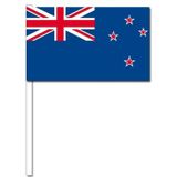 50 zaaivlaggetjes Nieuw Zeeland