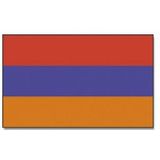 Gevelvlag/vlaggenmast vlag Armenie 90 x 150 cm