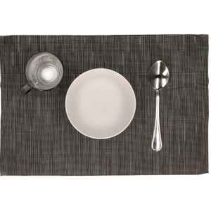 Svenska living Placemats - 6x stuks - polyester - 45 x 30 cm