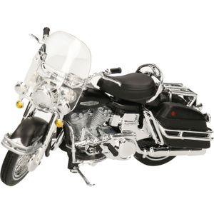 Maisto Modelmotor - Harley-Davidson FLH Electra Glide 1966 - zwart - 1:18