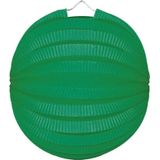 Groene feest lampionnen 22 cm