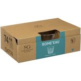 Secret de Gourmet waterglazen/drinkglazen Rome -set 12x - 250 ml - deco glas