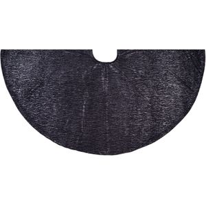 Anna Collection - boomrok/kerstboom kleed - zwart - D120 cm -polyester