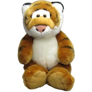 Knuffel tijger zittend 33 cm