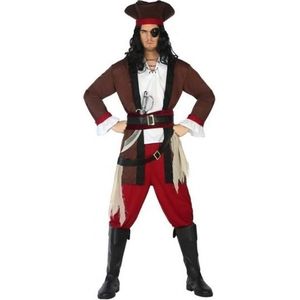 Piraten kostuum Henry voor volwassenen