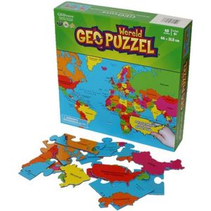 Puzzel van de aarde 68 stukjes