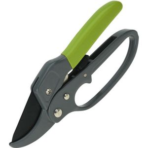 Pro Garden Snoeischaar/takken/rozen knipschaar - groen - 20 cm