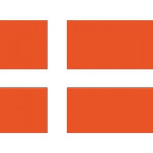 Stickertjes van vlag van Denemarken