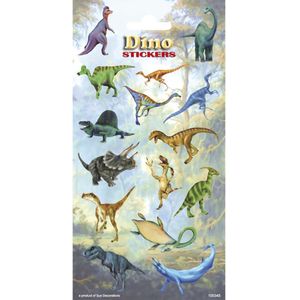 Poezie album stickers dinosaurus