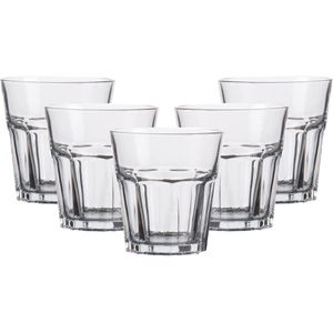 Urban Living Waterglazen Vegas - transparant glas - 6x stuks - 270 ml