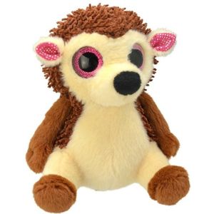 Pluche Egel Bruin Knuffel 19 cm - Bosdieren Knuffeldieren - Speelgoed Voor Kind