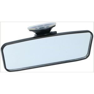 All Ride Achteruitkijkspiegel met zuignap - universeel - 16 x 6 cm - binnen spiegel