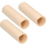 3x stuks rollen Serpentines beige 4 meter