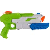 3x Waterpistool/waterpistolen groen 30 cm