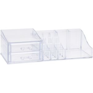 Make-up organizer/houder sorteerbakje 30 x 9 x 13 cm