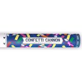 6x Confetti kanon mix kleuren 40 cm