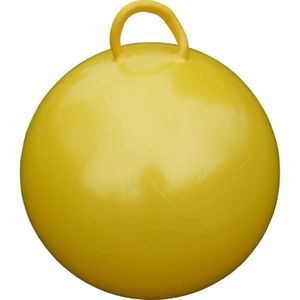 Skippybal Geel 60 cm Voor Kinderen - Skippyballen Buitenspeelgoed