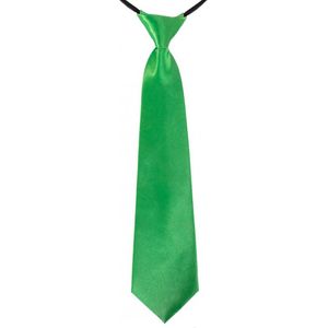 Limegroene verkleed stropdassen 40 cm voor dames/heren
