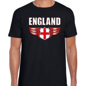 England ek / wk landen shirt Engeland zwart voor heren