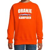Oranje fan sweater / kleding Holland oranje kampioen EK/ WK voor kinderen