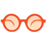 Oranje nerds feestbril