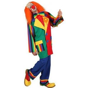 Verkleedkleding clowns jas