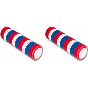 10x rollen serpentine rol rood/wit/blauw vlag Nederland/Holland